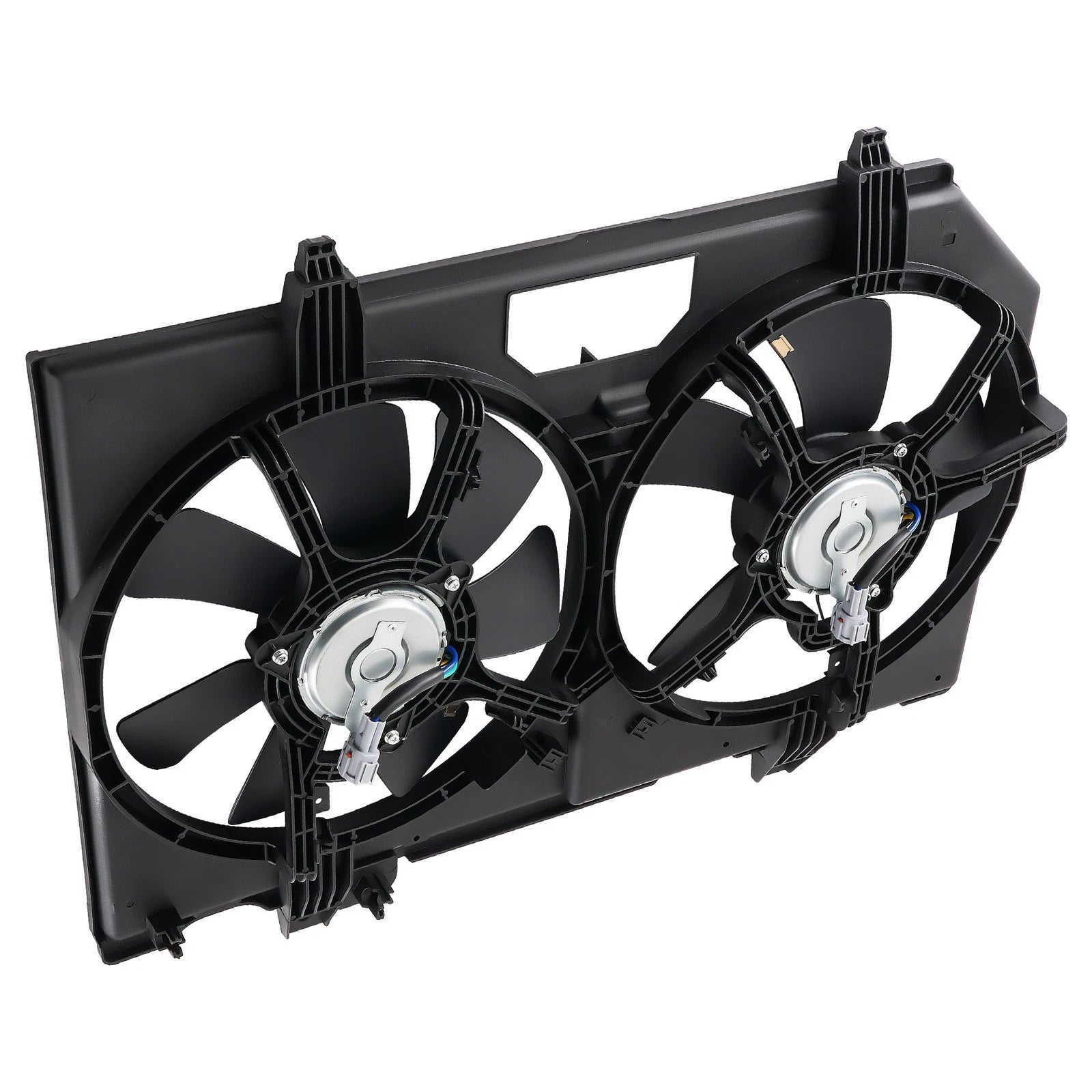 Dual Cooling Fan Shroud for Nissan X-Trail (2004–2013) 214818H31A 621908 4Pin 240W