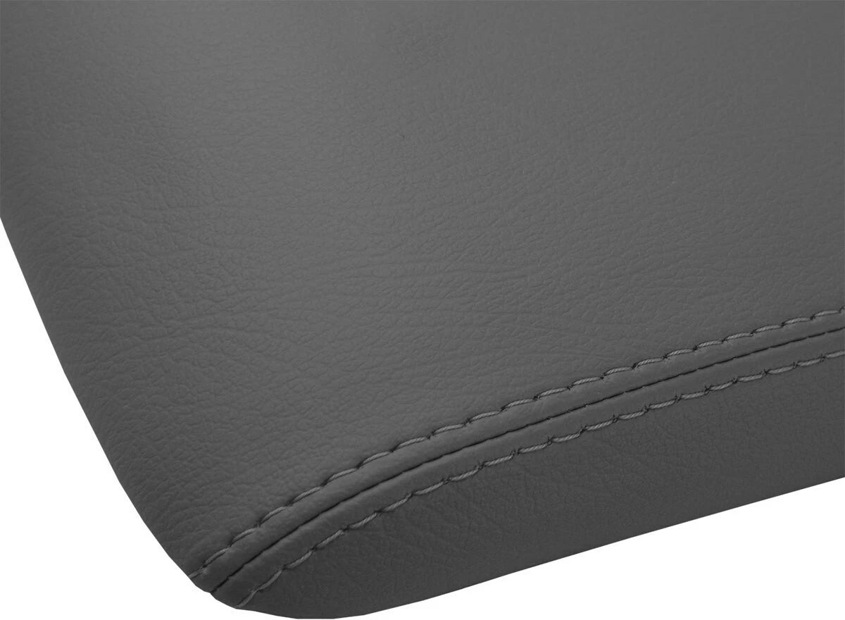 Leather Console Lid Cover for Toyota Land Cruiser (1990–1997) Gray