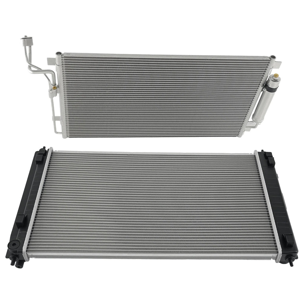Aluminum Radiator & Condenser for Nissan Maxima (2009–2019)