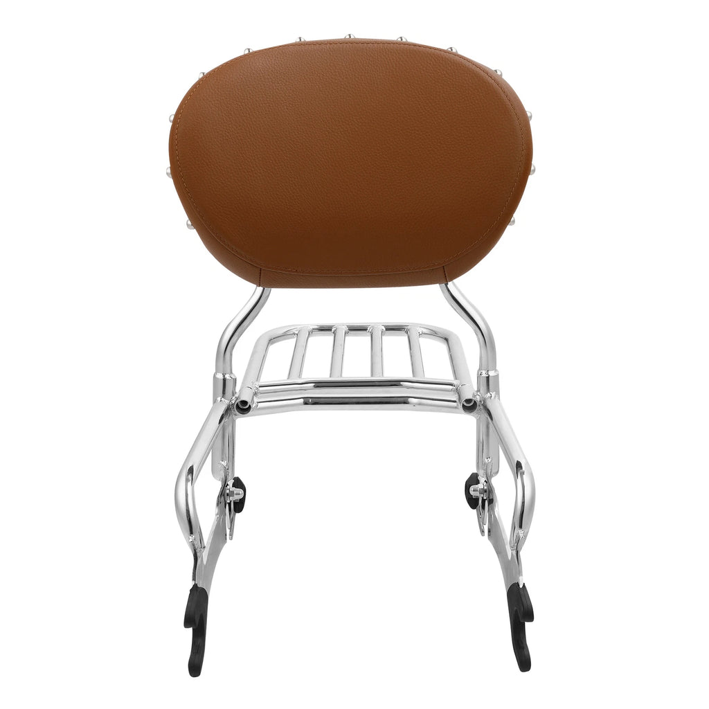 Backrest Pad Sissy Bar Mount Spools for Indian Chieftain (2014–2024)