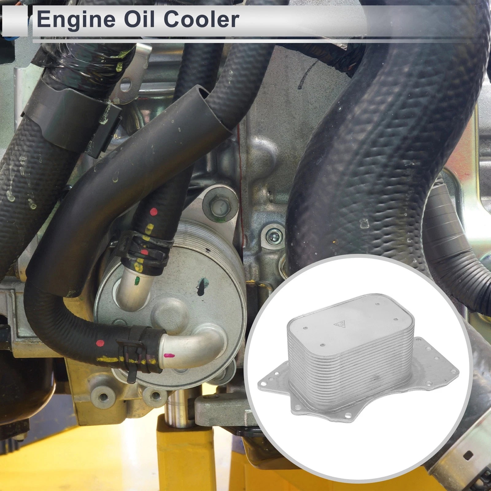 Engine Oil Cooler Set for Audi Q7 (2008–2011) No. 059117021K