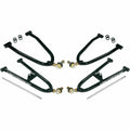 2X LSR Sport A-Arms +2 Inch Kit Black for Kawasaki KFX450 KFX 450R (2008–2013)