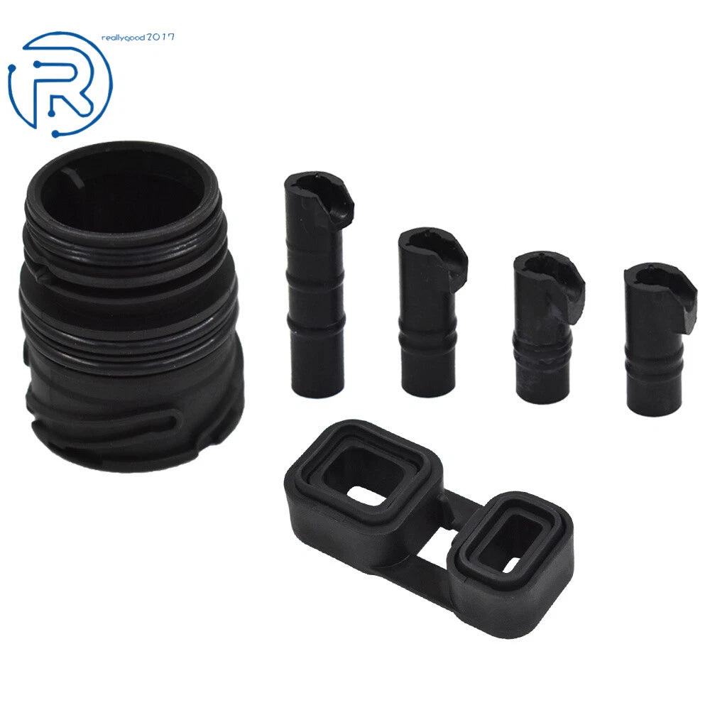 Set of 6 Valve Body to Case Sleeve Seal Kit for BMW 6HP19/6HP21