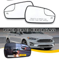 Set of 2 Heated Power Side Mirrors for Ford Fusion (2013–2020)