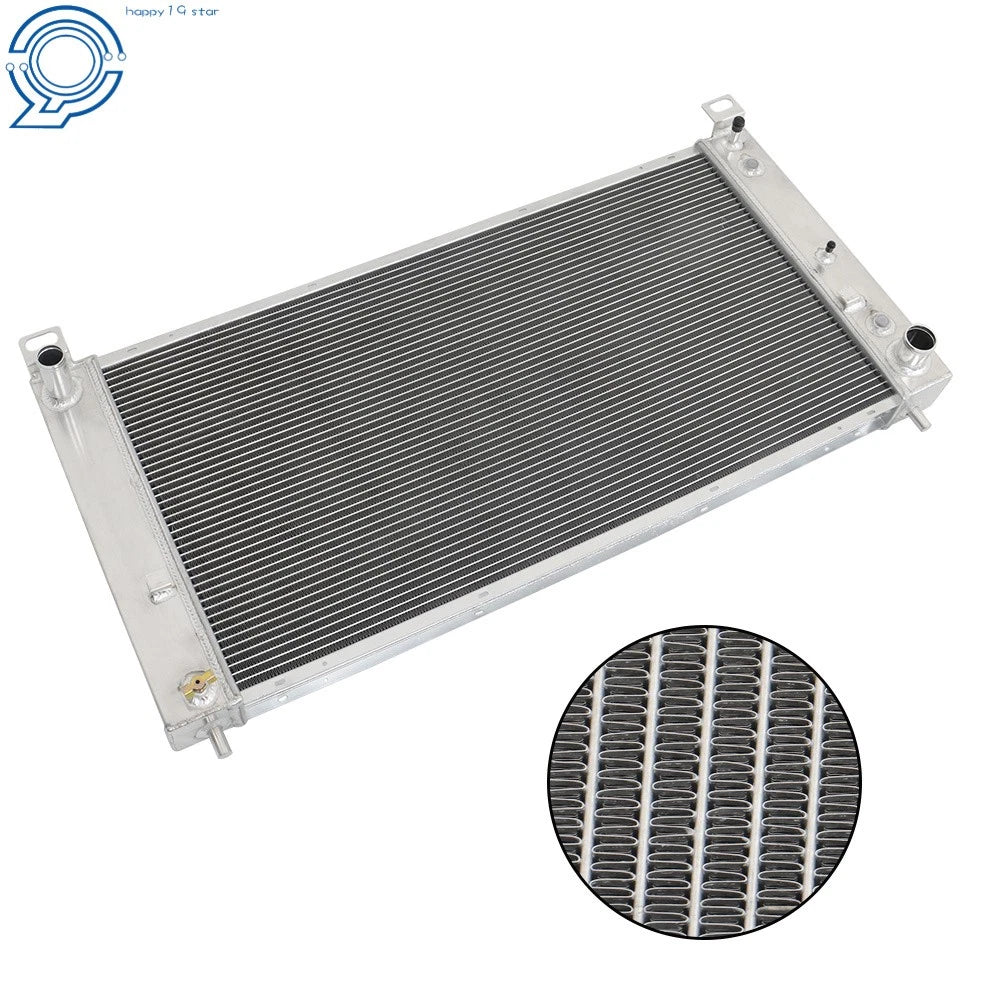 3 Row Radiator for Chevy Silverado 1500 2500 Suburban (2000–2006)