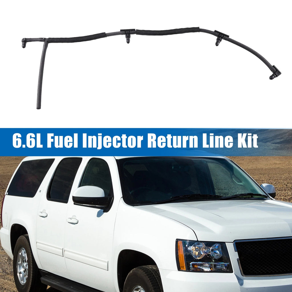 Set of 2 Fuel Injector Return Lines for Chevrolet Silverado  718844505055