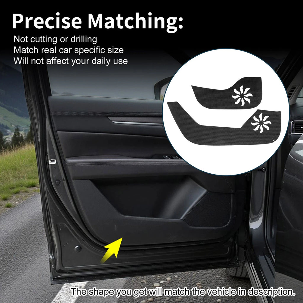 Leather Anti Kick Pad Sticker for Mazda CX-8 (2017–2023) KG2P KG5P