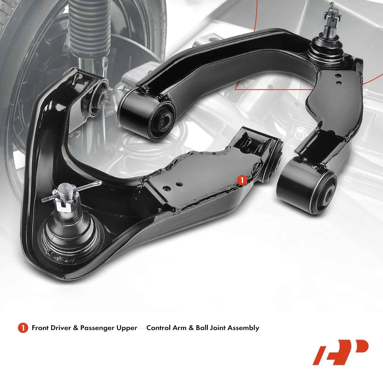 2X Front Upper Control Arm with Ball Joint for Nissan Xterra Frontier (2000-2015)
