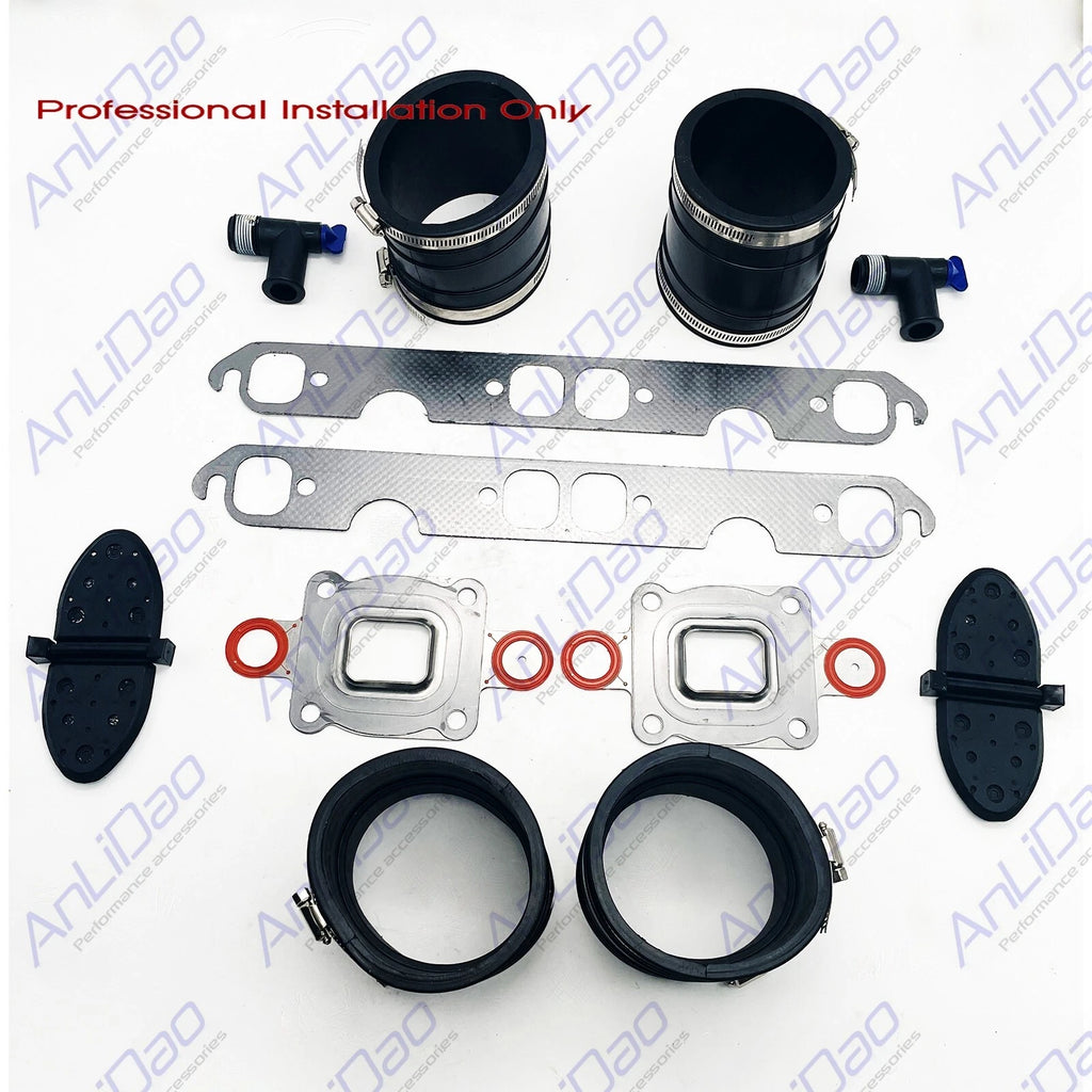 4" Dry Joint Exhaust Bellows Kit for MerCruiser GM V8 (807166A1, 27-864850A02)