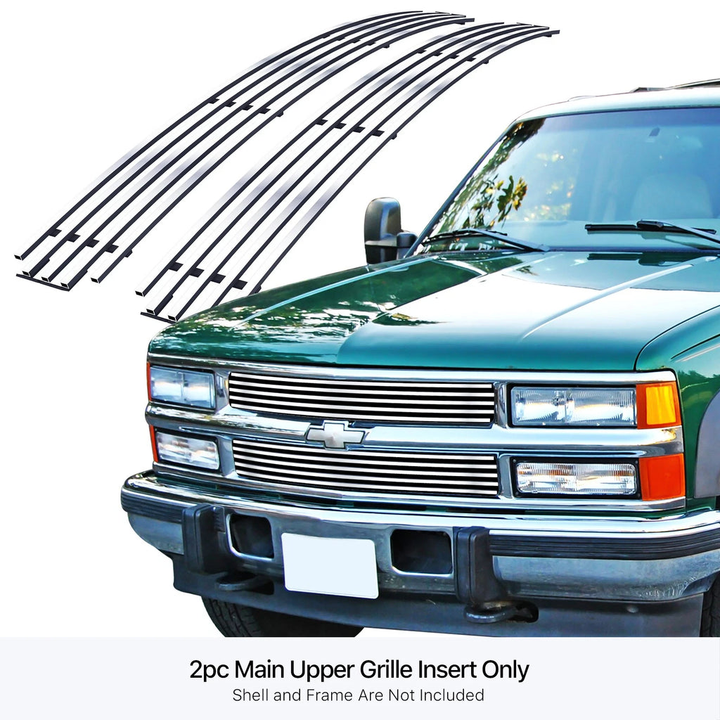 Stainless Chrome Grille for Chevy C/K Pickup/Suburban/Tahoe (1994–1999)