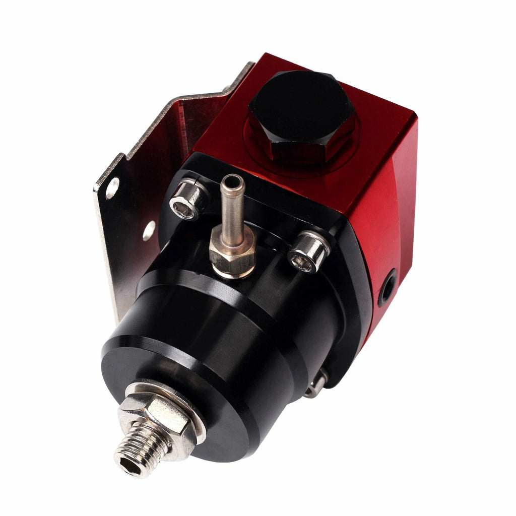 Adjustable Fuel Pressure Regulator Kit with 0-100psi Gauge -6AN for Universal