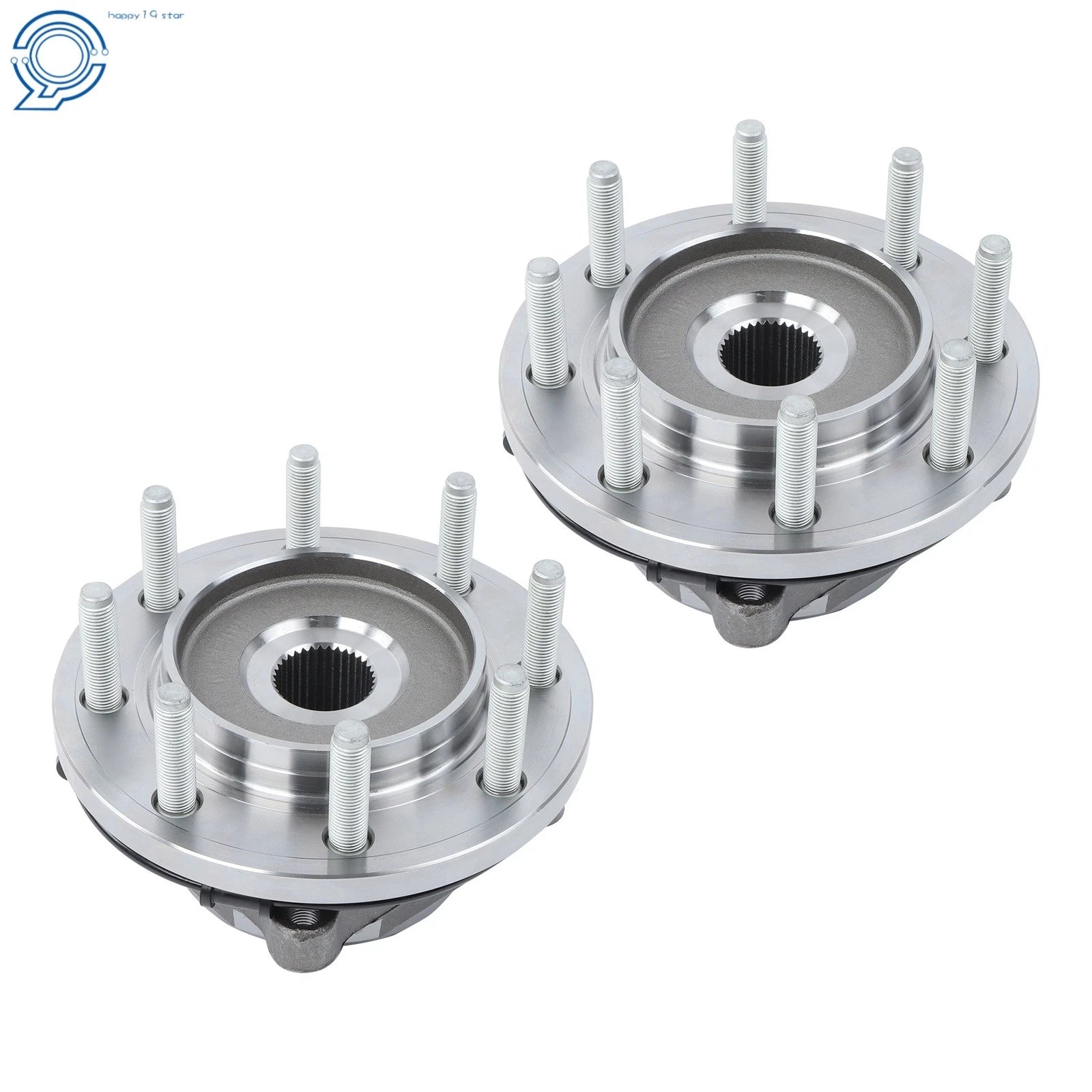 2 Front Wheel Hub Bearings for Ram 2500 3500 (2014-2018)