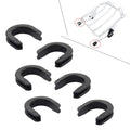 6x Luggage Rack Side Plate Mounting Bracket Grommet for Harley Touring (1987–2025)