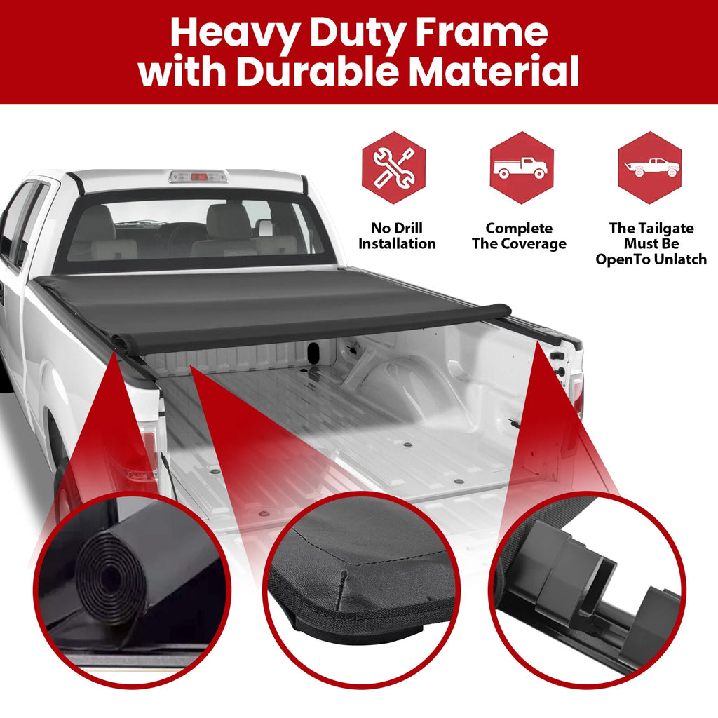 Soft Roll Up Tonneau Cover for Ford F-150 (1997–2004)