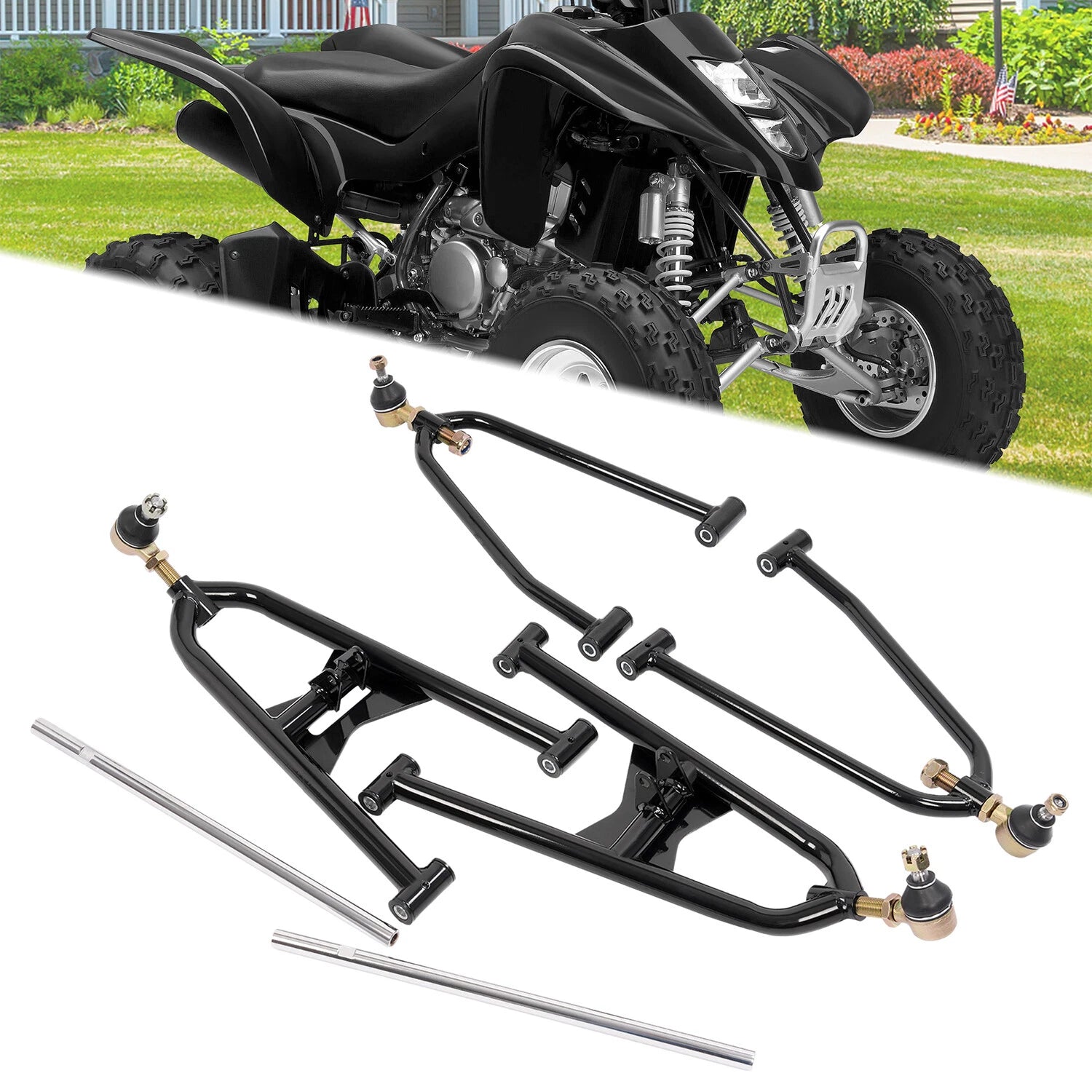 Set of 2 A Arms for Kawasaki KFX400 (2005–2006) & Suzuki Quadsport Z400 LTZ400 (2005–2008)