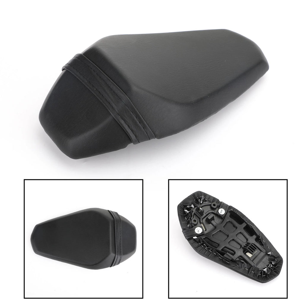 Rear Passenger Seat Pillion Saddle Flat Black for Kawasaki Z900 (2017–2023)
