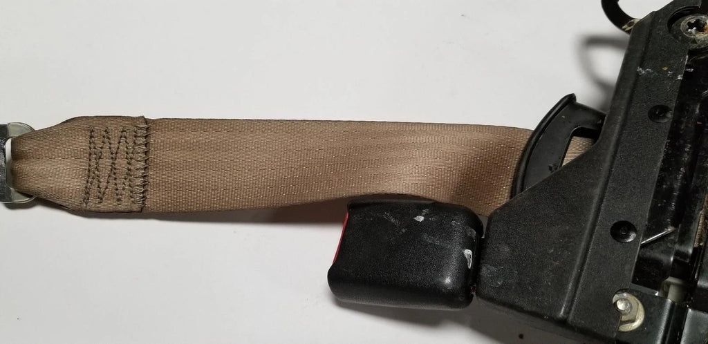 Seat Base Lap Shoulder Belt RH for Thunderbird Cougar (1989–1993) Mocha