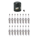 Wix Engine Oil Filter & NGK 16 Laser Iridium Spark Plugs for Ram 1500 (2009–2023)