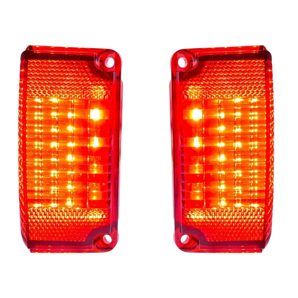 LED Tail Light Set with Flasher Replacement for 1968–1969 Chevy El Camino
