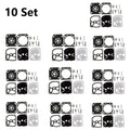 10x Carburetor Kit for Husqvarna 570 575XP 576XP (RB-130, 537385601)