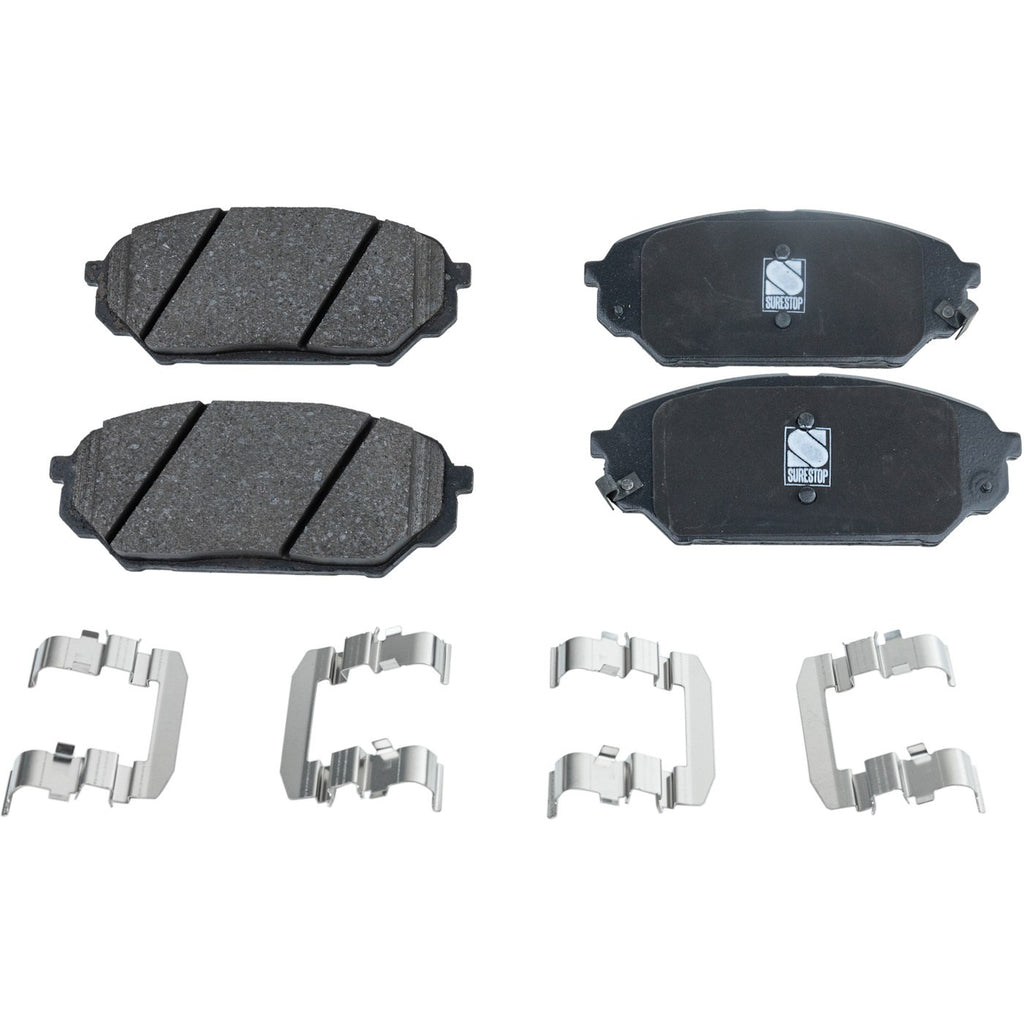 Set of 4 NAO Brake Pads for Hyundai Veracruz (2007–2012)