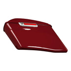 4" Stretched Saddlebags for Harley CVO Street Glide (2014–2023) Billiard Red