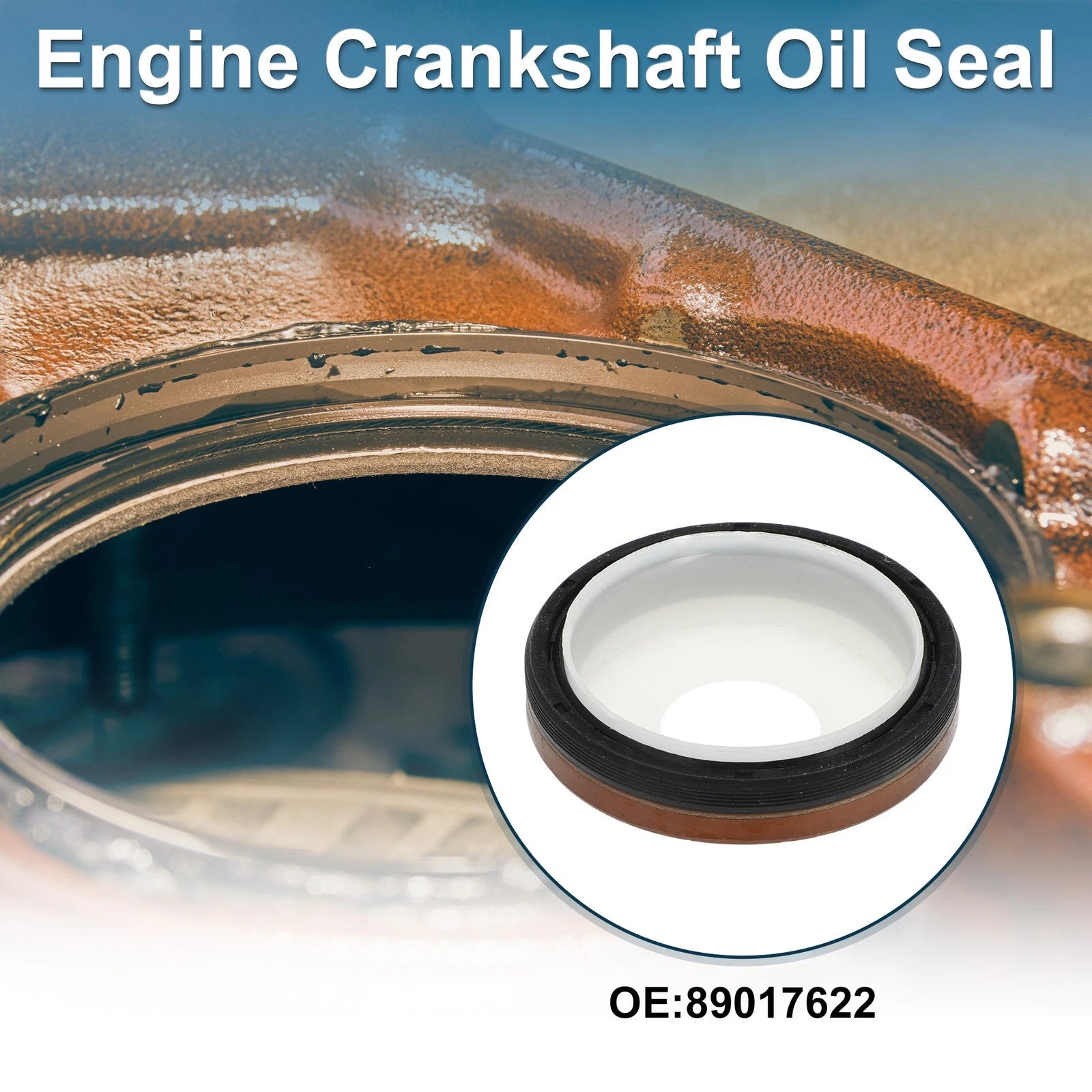 1 Pc Front Crankshaft Oil Seal for Chevrolet Colorado (No. 89017622)