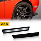 2X Smoked LED Rear Bumper Lamp Side Marker for Dodge Challenger (2015–2022)