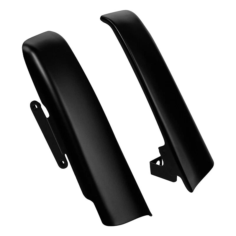 Fender Hard Saddlebag Filler Strips for Harley Road Glide (2014–2023) Black Denim