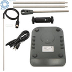 Digital Hot Plate Stirrer 590°F 1500RPM with Temp Probe & Timer (110V)