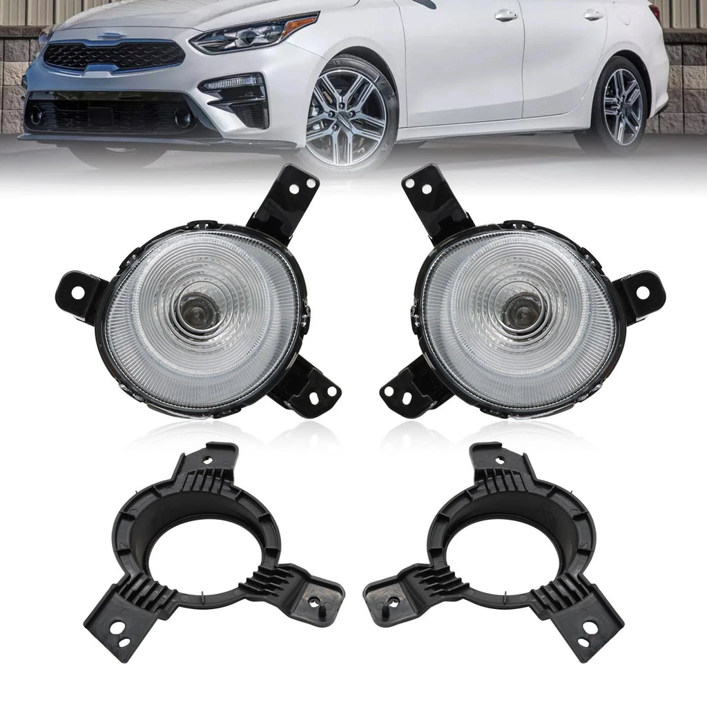 Fog Light Lamps Assembly for Kia Forte (2019–2020) LH+RH DRL