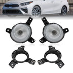 Fog Light Lamps Assembly for Kia Forte (2019–2020) LH+RH DRL