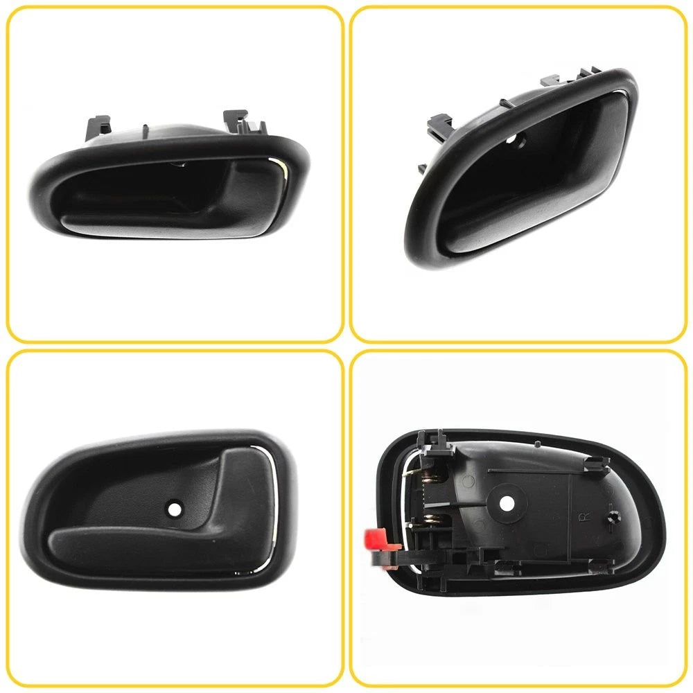 Set of 4 Interior Door Handles for Toyota Corolla (1993–1997) Black