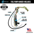 AN fitting hanger + 255LPH fuel pump for Chevy V3500 (1989–1991)