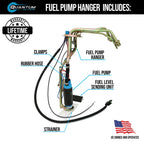 AN fitting hanger + 255LPH fuel pump for Chevy V3500 (1989–1991)