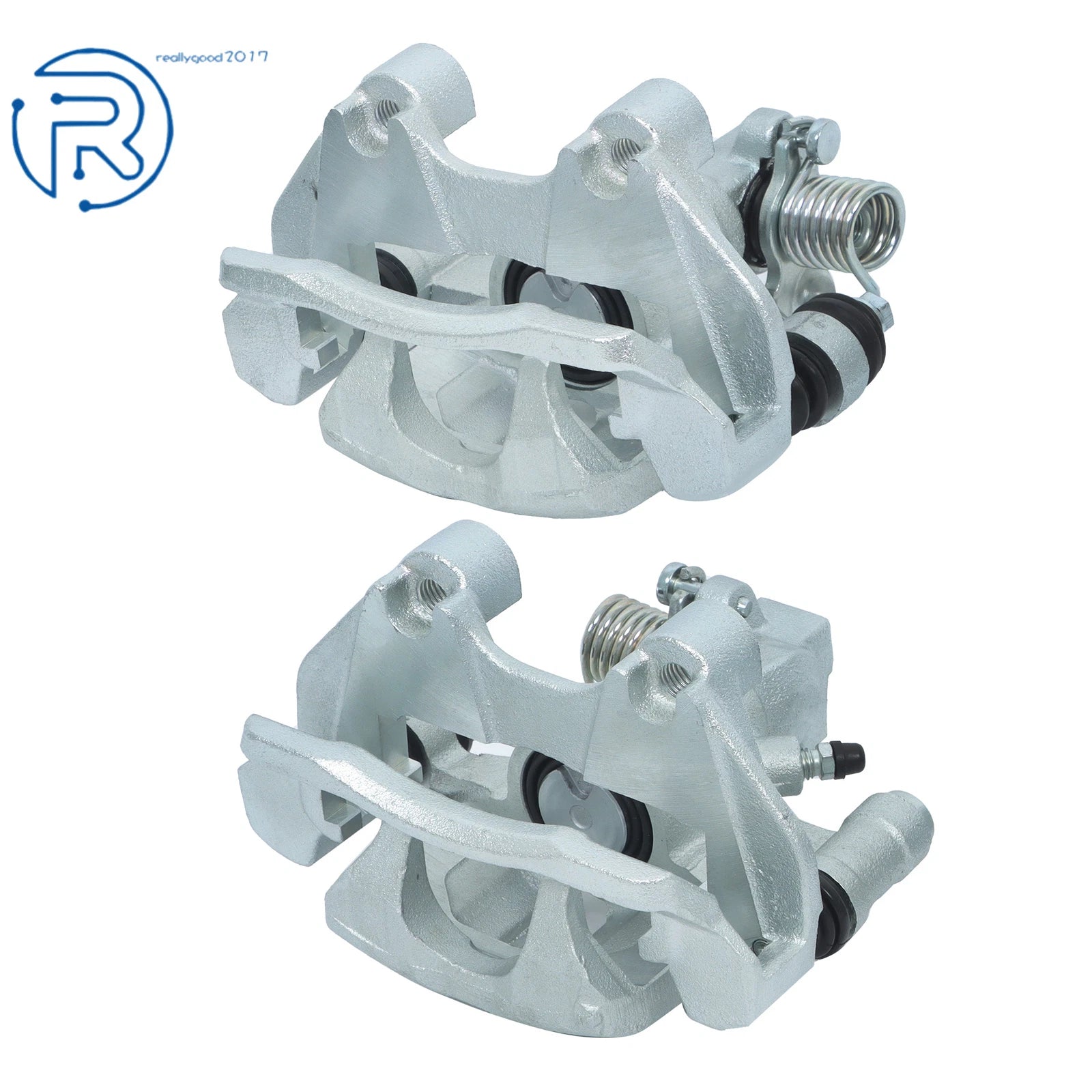 2X Rear Disc Brake Caliper w/ Bracket for Buick LeSabre Pontiac Bonneville (2000–2005)