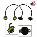 2x 5202 H16 to H11 H8 Conversion Extend Pigtail Harness for Plug & Play (2010–2025)