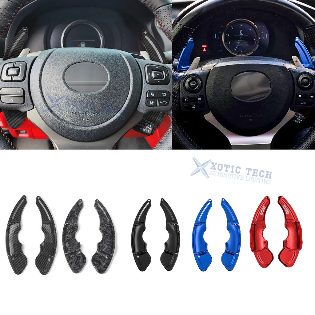 CNC Billet Steering Wheel Paddle Shift Extension Cover Trim for Lexus (2014–2022)