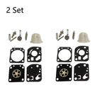 2X Carburetor Repair Kit for Zama RB-115 (C1U-W18, C1U-W18A, C1U-W24)