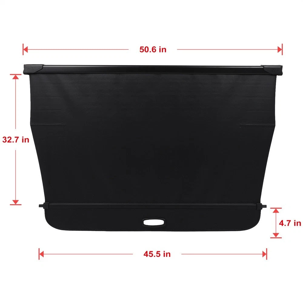 Cargo Cover for BMW X5 (2019–2023) Retractable Black