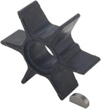 Water Pump Impeller with Key for Suzuki 2 Stroke 16-25 HP Outboard (17461-93001)