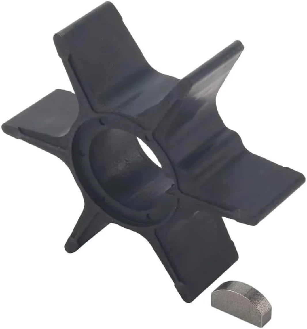 Water Pump Impeller with Key for Suzuki 2 Stroke 16-25 HP Outboard (17461-93001)