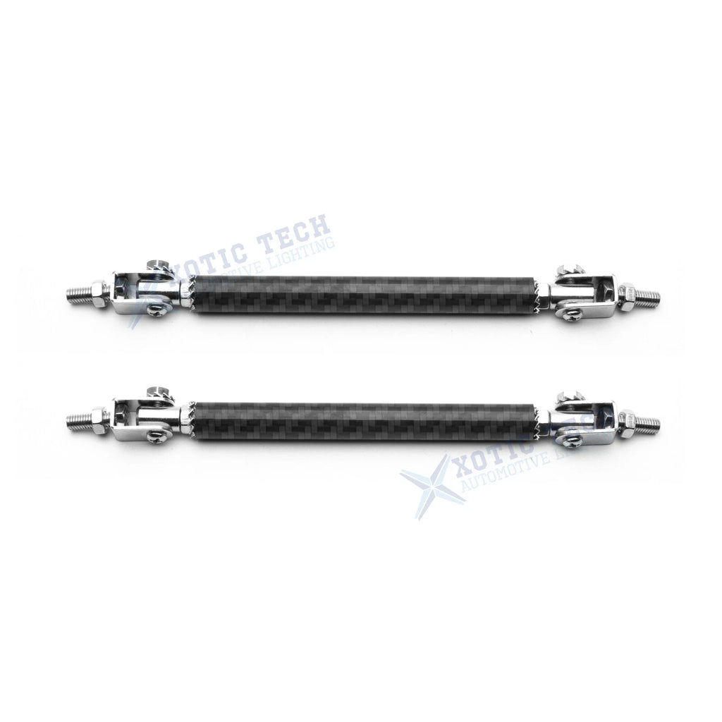Carbon Adjust 6" to 9" Bumper Diffuser Splitter Strut Rod Stabilizer for Honda (2012-2023)