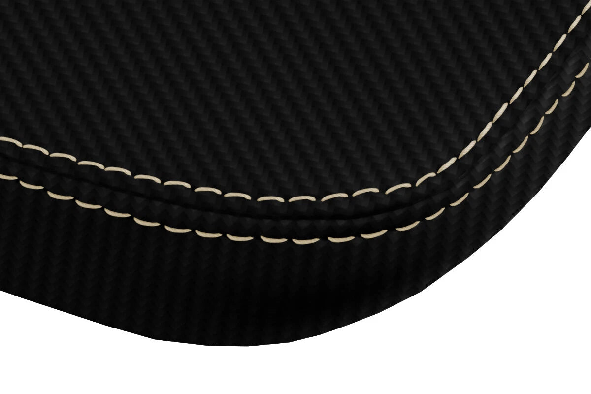 Console Lid Armrest Cover for Chrysler 200 (2011–2014) Carbon Fiber