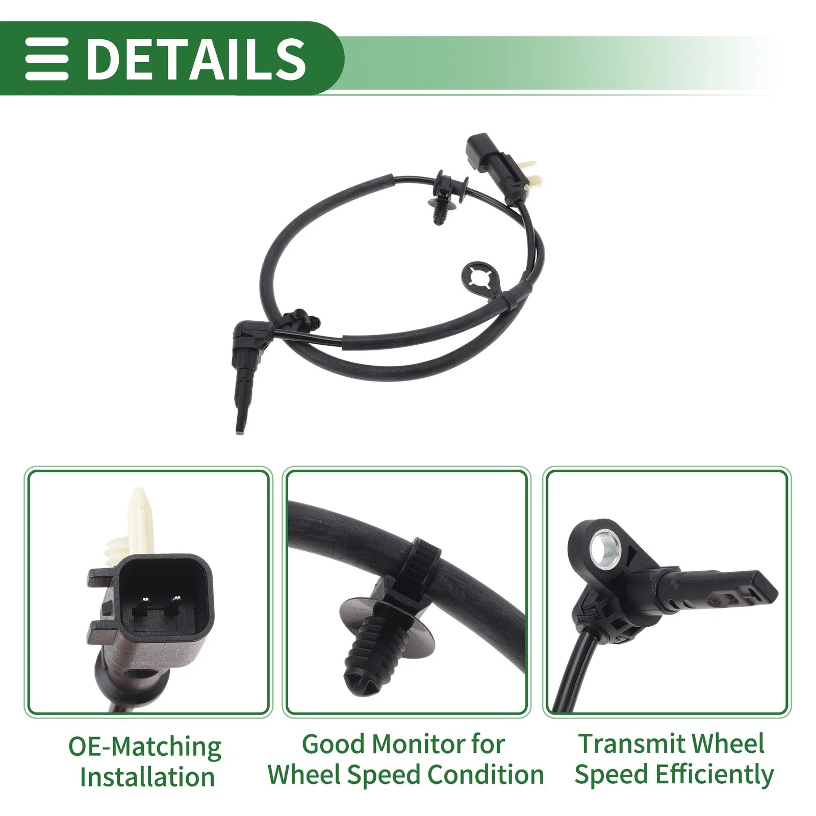 ABS Wheel Speed Sensor No. 84250929 for Buick Envision (2018–2019)
