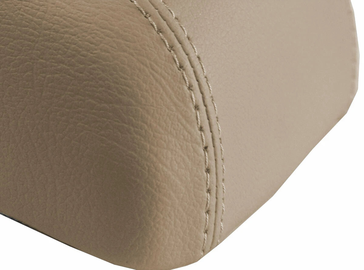 Leather Console Lid Pull Over Cover for Hyundai Elantra (2007–2010) Beige