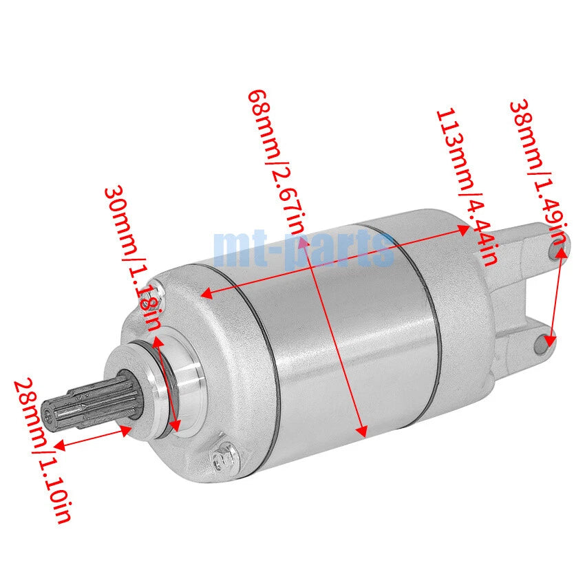 Starter Motor for Adly ATV Canyon 320/Hurricane 320 (2011–2014)