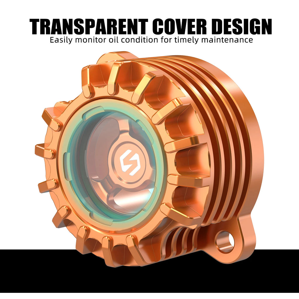 Engine Oil Filter Cover with Seal O-ring for KTM 690 SMC (2007–2011)