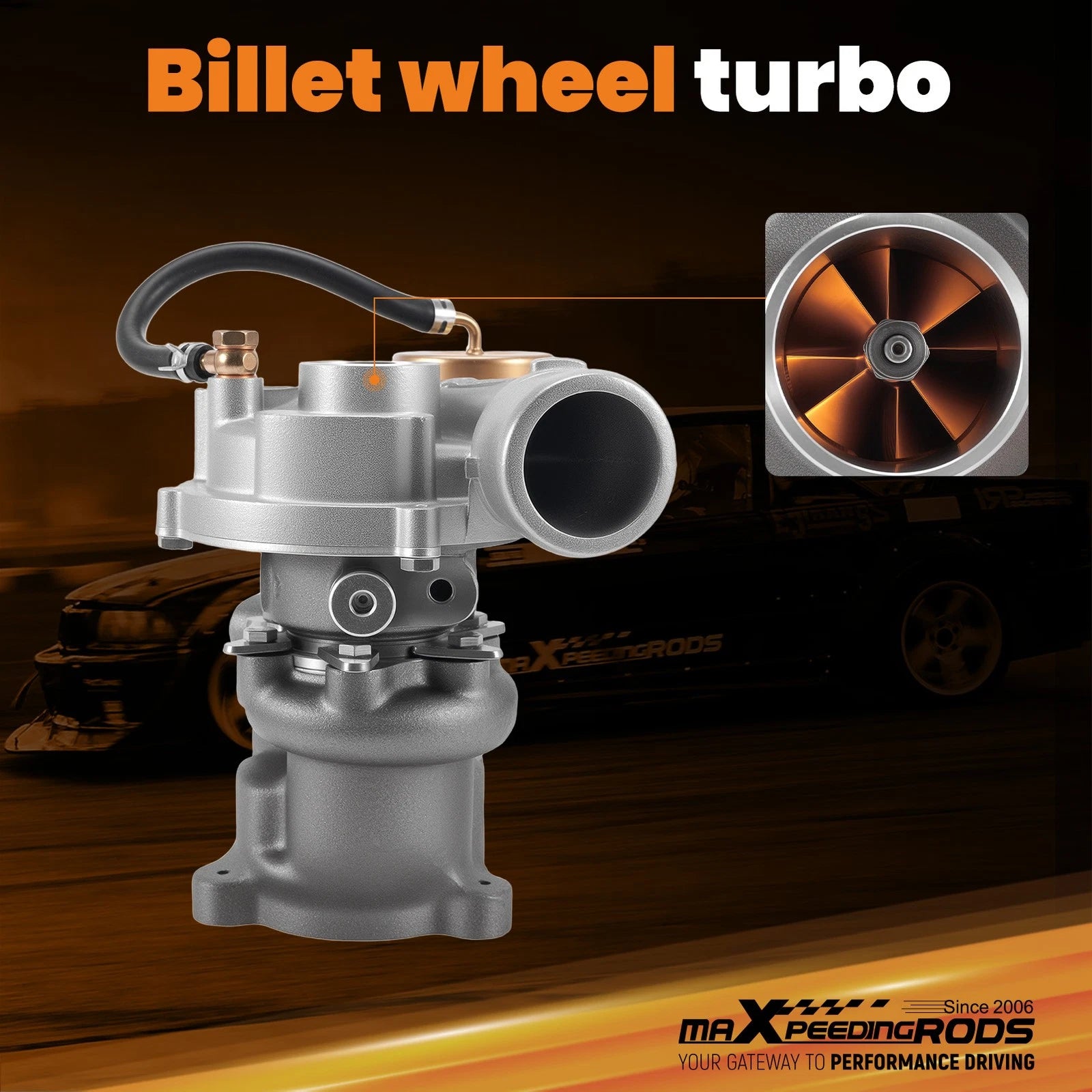 Upgraded K04 Turbo for Audi A4 Quattro 1.8T (1999–2001) 3-Bolt Flange