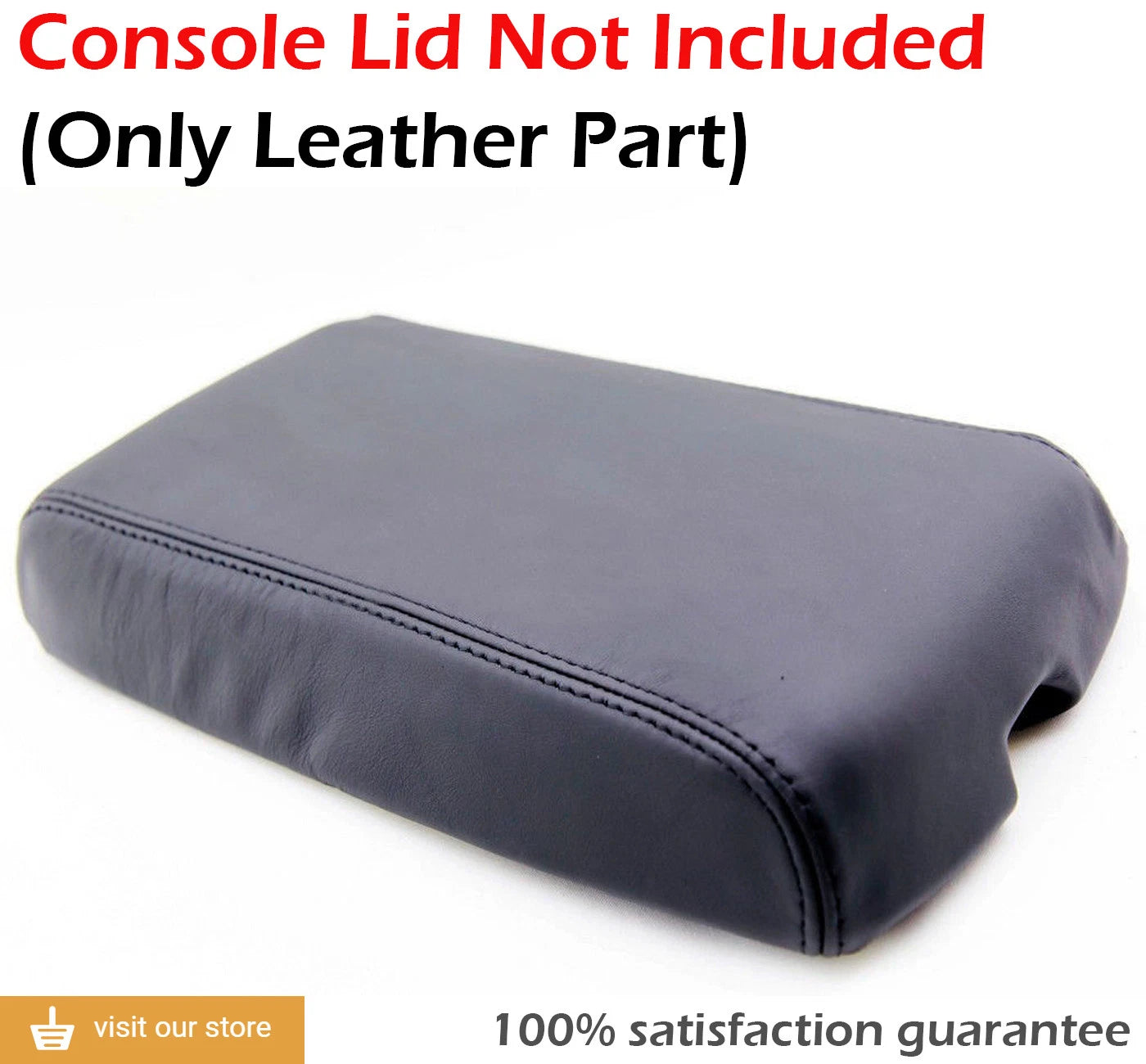 Leather Synthetic Console Center Armrest Cover for Camaro (1982–1992)